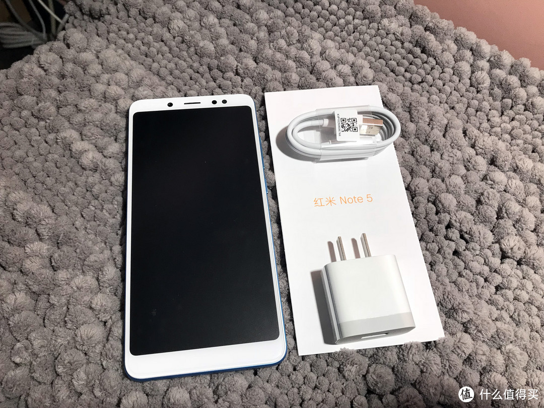 MI 小米 红米Note5 魔力蓝 开箱和简单感受