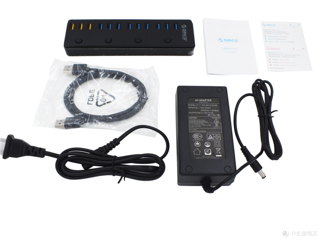 不怕USB设备多——Orico12口独立开关式USB3.0集线器