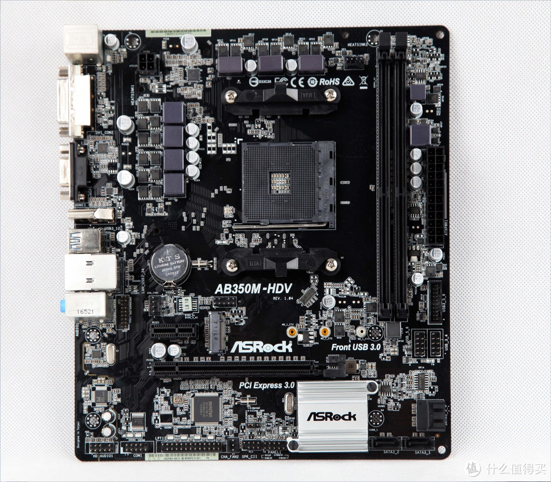 ASRock 华擎 AB350M-HDV搭载Ryzen 5 2400G，探索入门桌面级APU的运用极限