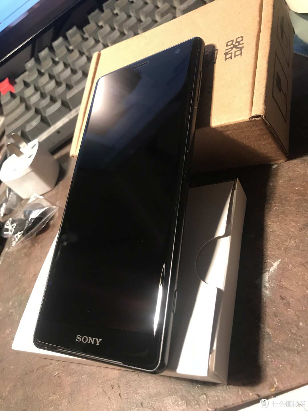 Sony 索尼 xperia xz2 智能手机 静谧黑 开箱