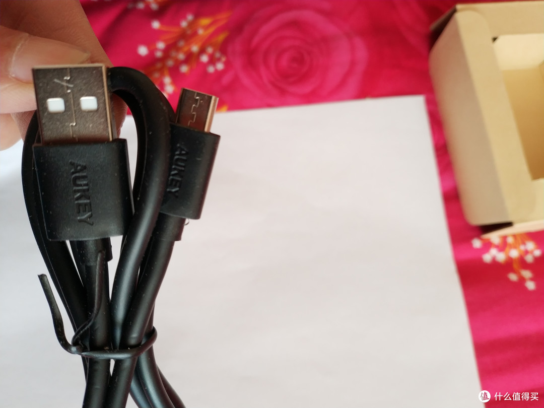 AUKEY傲基 PA-T14三口快充充电器开箱晒单