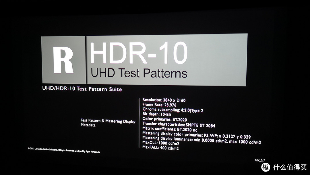 明基WP1710 HDR测试与调试