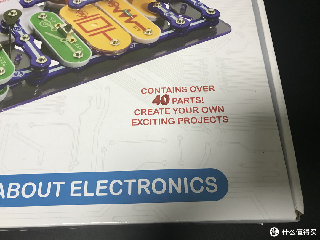 #剁主计划-北京#本站首晒#一套神奇的玩具：ELENCO 埃伦克 Snap Circuits 203 电路探索玩具套装 开箱