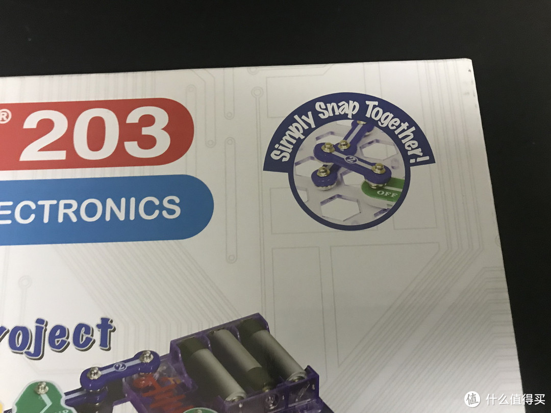 #剁主计划-北京#本站首晒#一套神奇的玩具：ELENCO 埃伦克 Snap Circuits 203 电路探索玩具套装 开箱