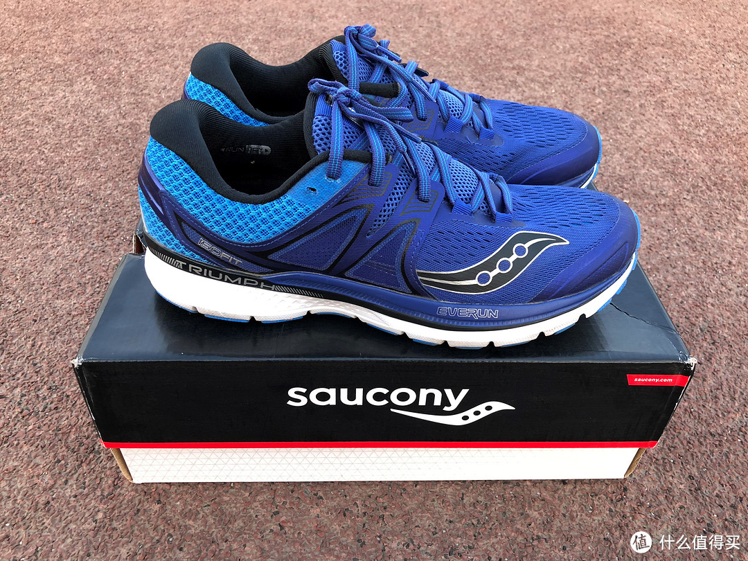 #剁主计划-郑州#Q弹脚感 亚瑟士的强力对手：Saucony 圣康尼 Triumph ISO 3 *级缓冲跑鞋 开箱