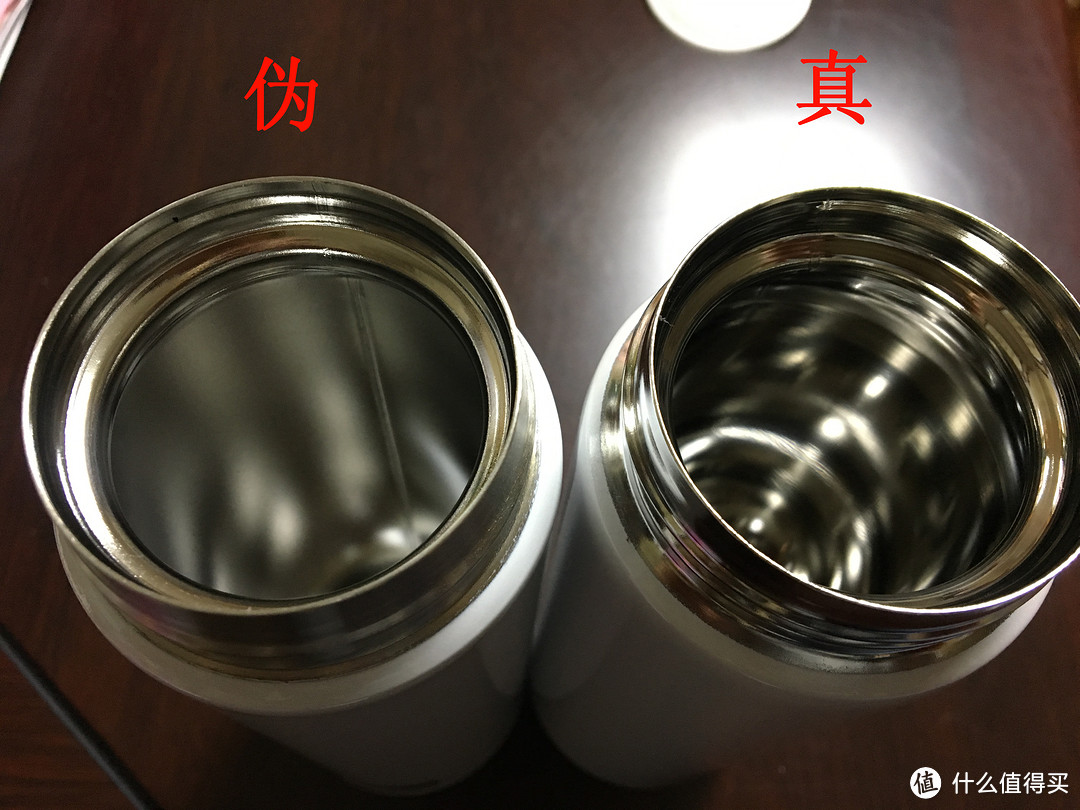 真伪tiger 虎牌 梦重力 mmj-a 保温杯有什么不同|保温杯真假分辨过程