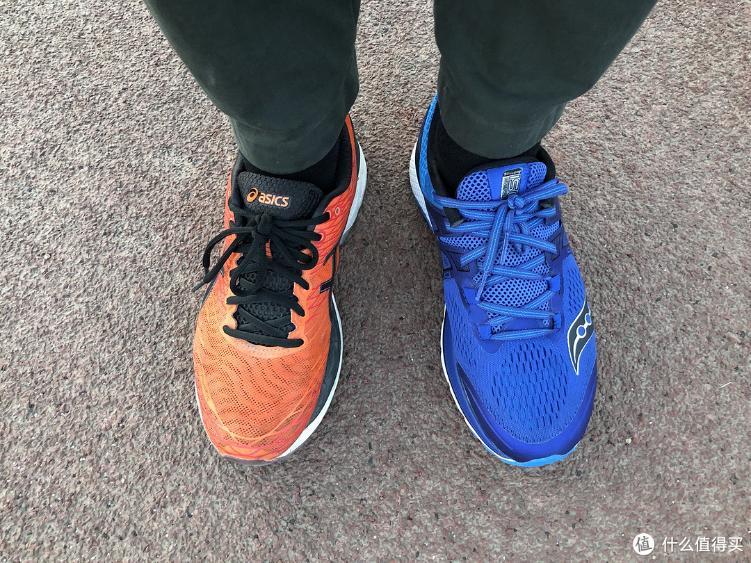 #剁主计划-郑州#Q弹脚感 亚瑟士的强力对手：Saucony 圣康尼 Triumph ISO 3 *级缓冲跑鞋 开箱