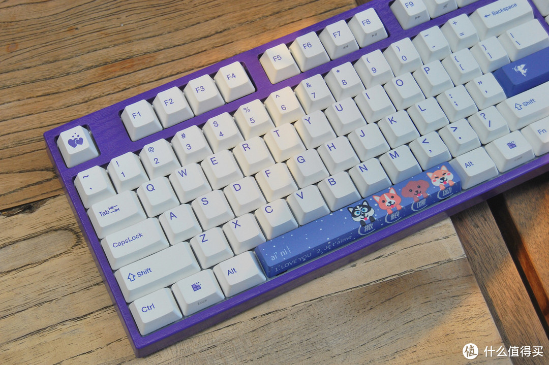 强迫症文艺青年的选择—Varmilo 阿米洛 VA108M 机械键盘 狗年情人节特别款 使用评测