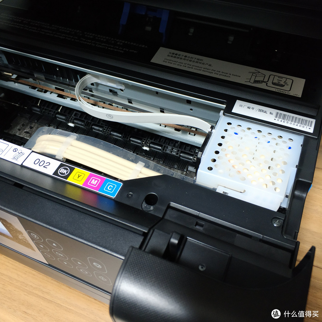 EPSON 爱普生 墨仓式打印机，加墨开打