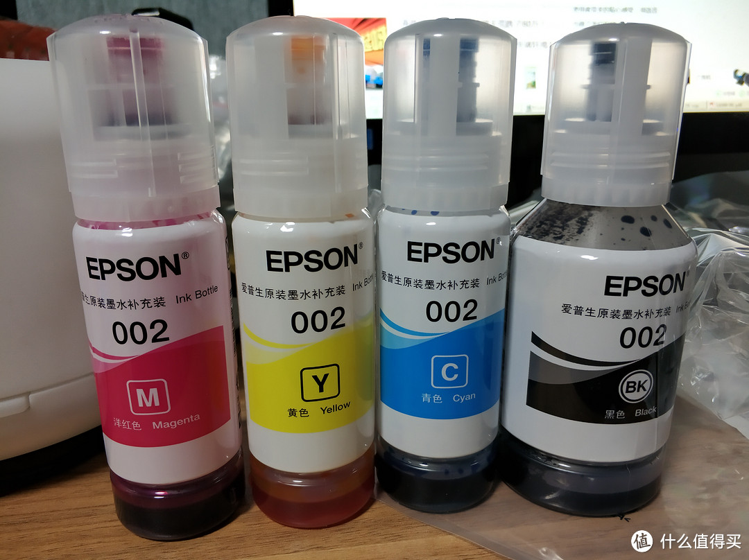 EPSON 爱普生 墨仓式打印机，加墨开打