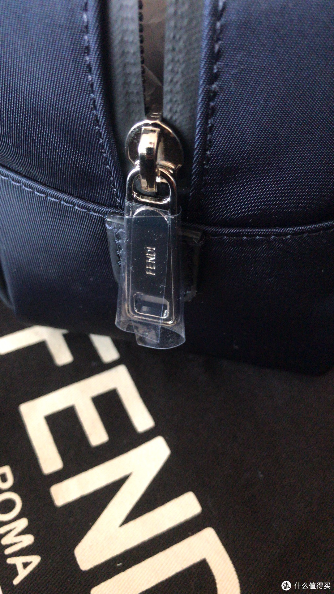 #剁主计划-北京#小小恶魔最可爱:FENDI 芬迪 洗漱包 简单晒