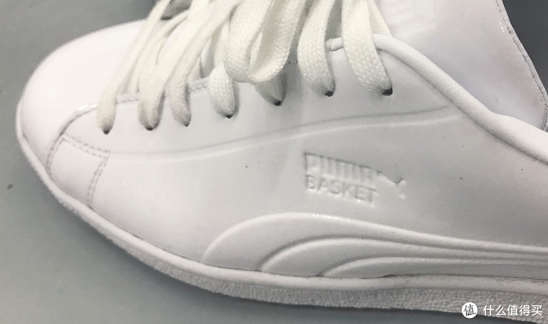 #剁主计划-宁波#一双骚包但是不好穿的小白鞋：PUMA 彪马 Basket Classic 板鞋 晒单