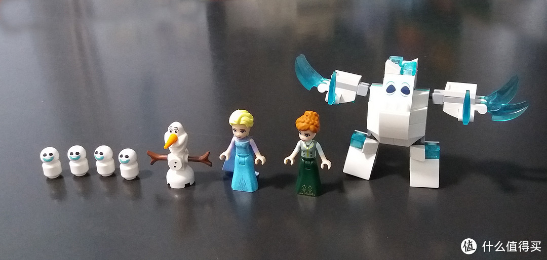 #全民分享季#  LEGO 迪斯尼 艾莎的魔法冰雪城堡开箱试玩