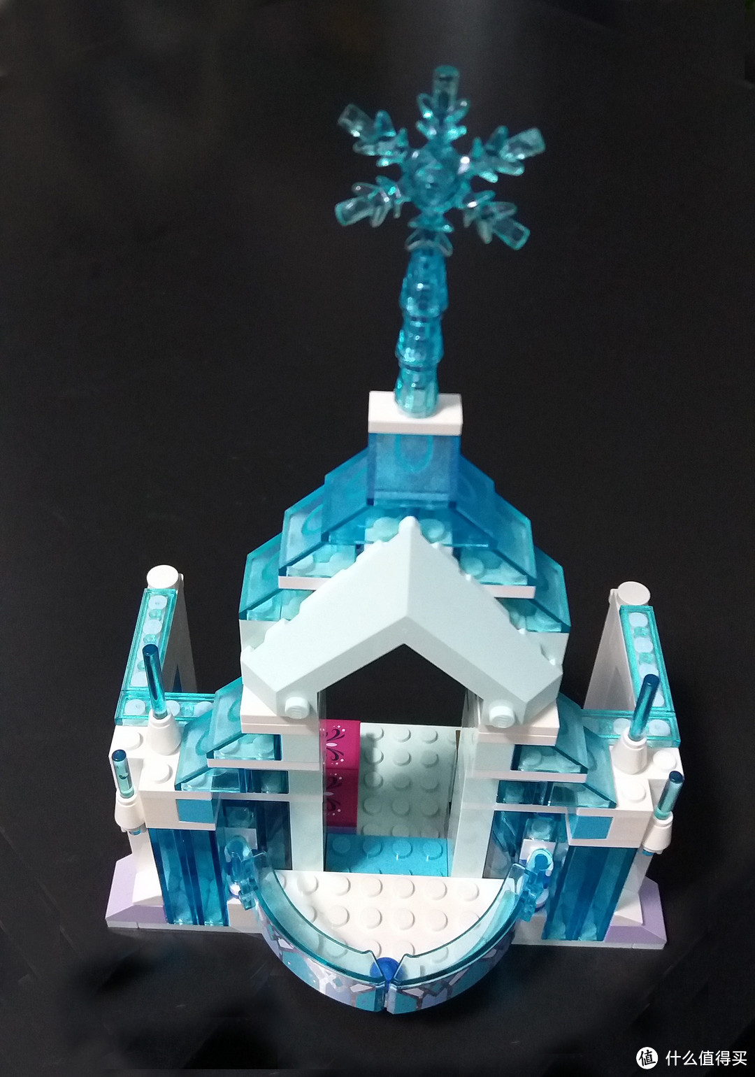 #全民分享季#  LEGO 迪斯尼 艾莎的魔法冰雪城堡开箱试玩