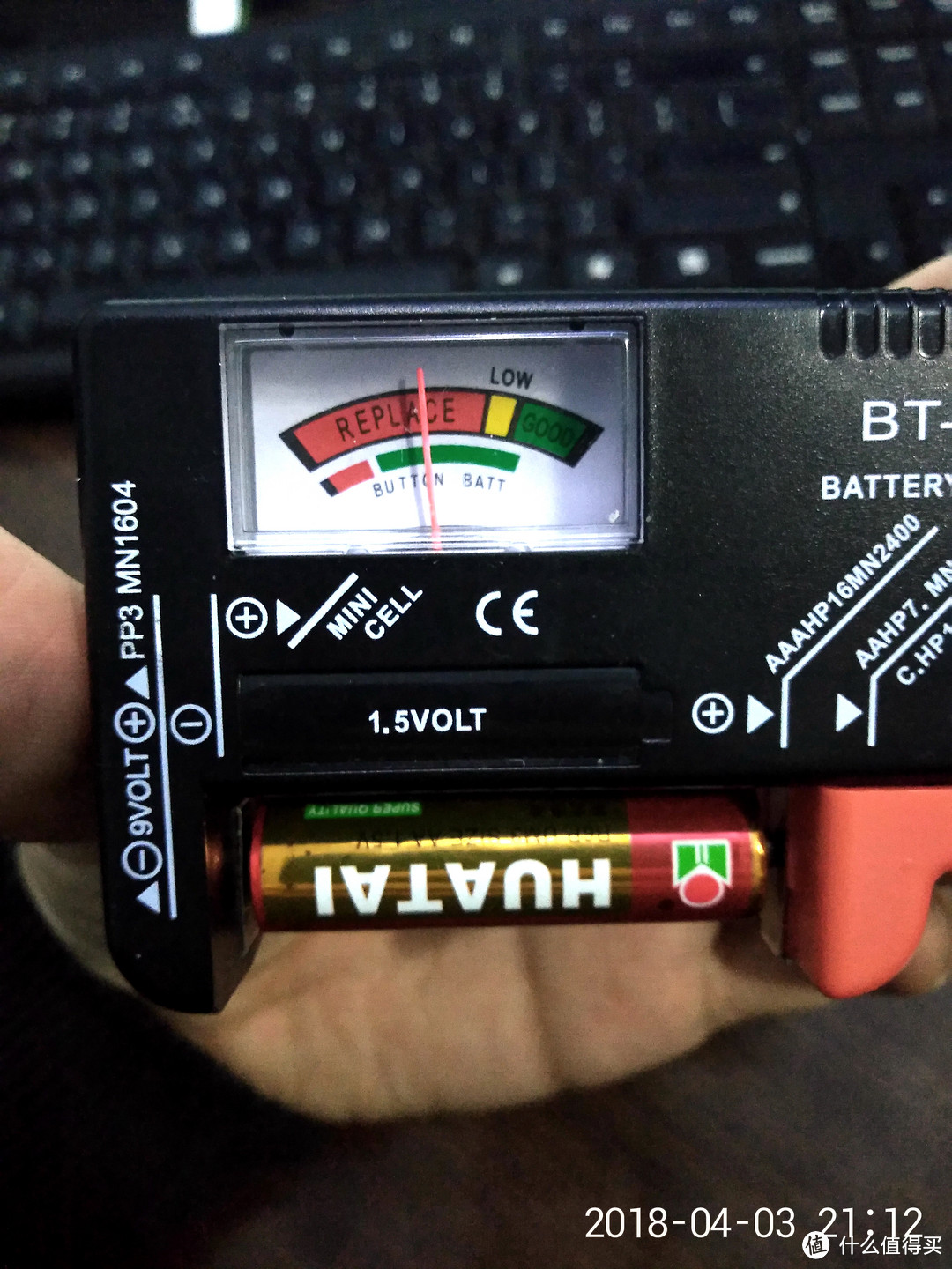 #剁主计划-青岛#简单好用 炬为 指针式 干电池电量测试仪 开箱&实测