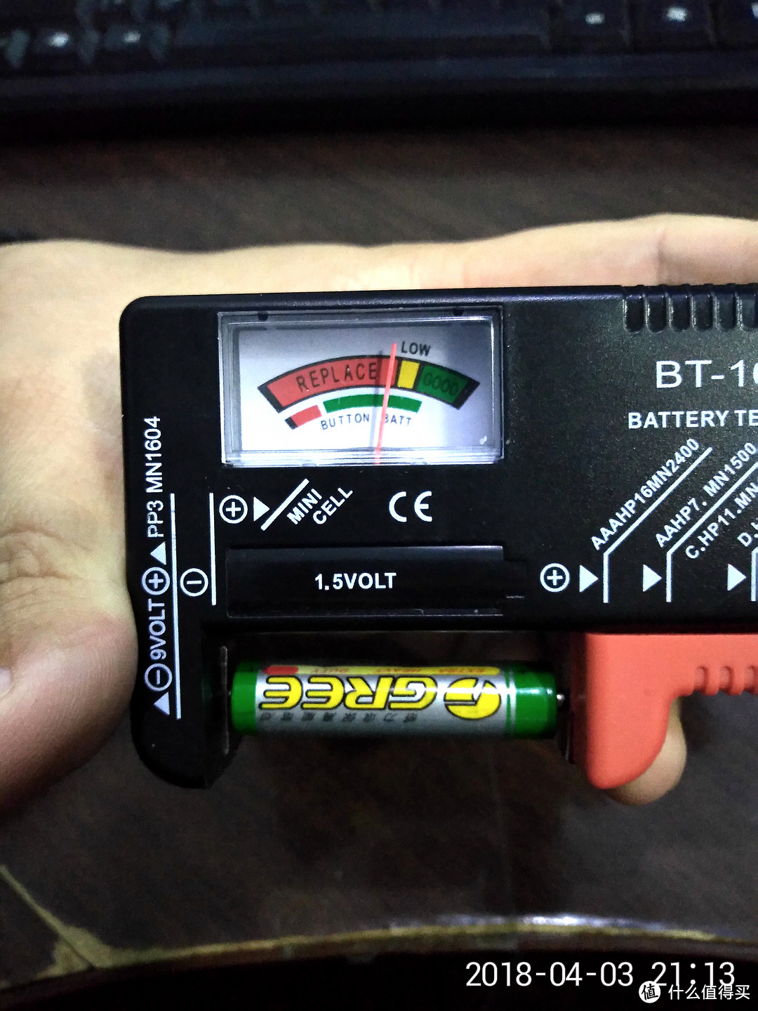 #剁主计划-青岛#简单好用 炬为 指针式 干电池电量测试仪 开箱&实测