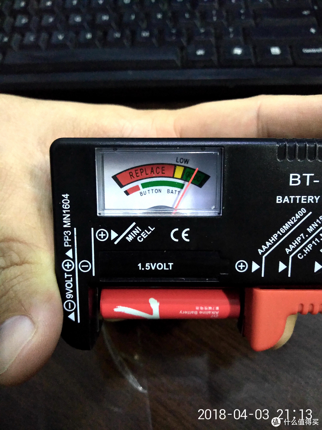 #剁主计划-青岛#简单好用 炬为 指针式 干电池电量测试仪 开箱&实测
