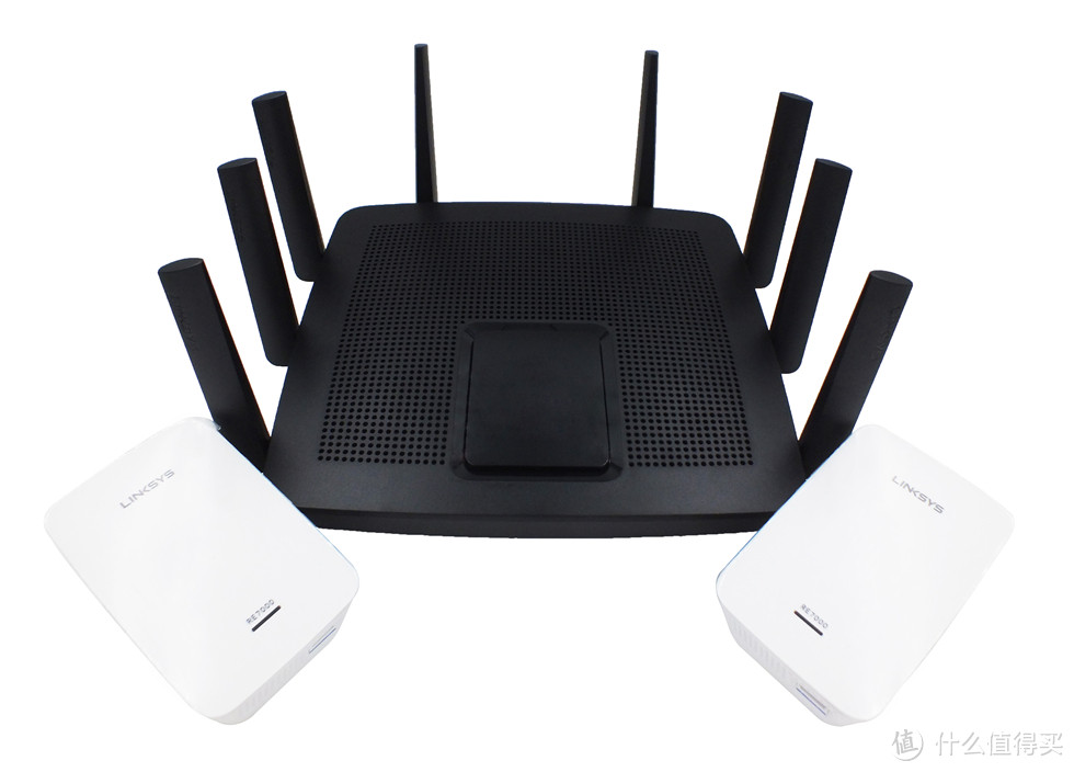 搞定3层400平WiFi无缝全覆盖很简单：Linksys 领势 EA9500S + 双RE7000 实战有线回程