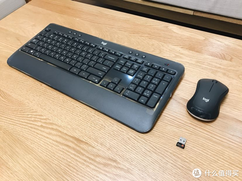 #剁主计划-合肥#解决桌面线材收纳困扰：Logitech 罗技 MK540 入门级 无线键鼠套装 体验