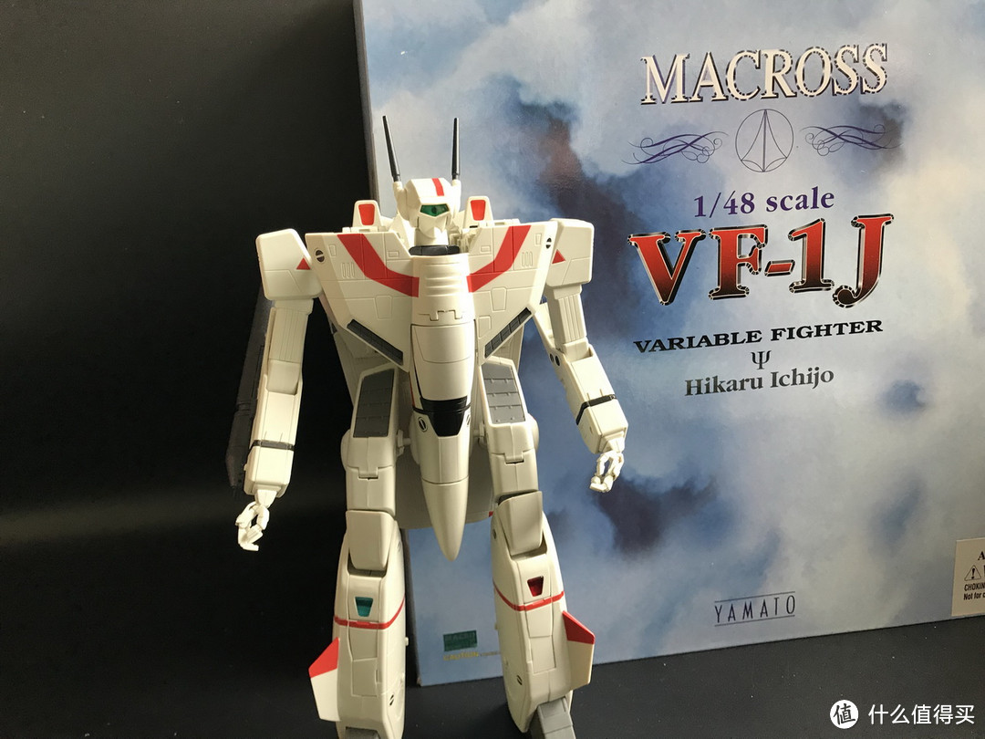 #全民分享季#Macross 太空堡垒 YAMATO 1/48 VF-1J 瑞克(一条辉) 小队长机