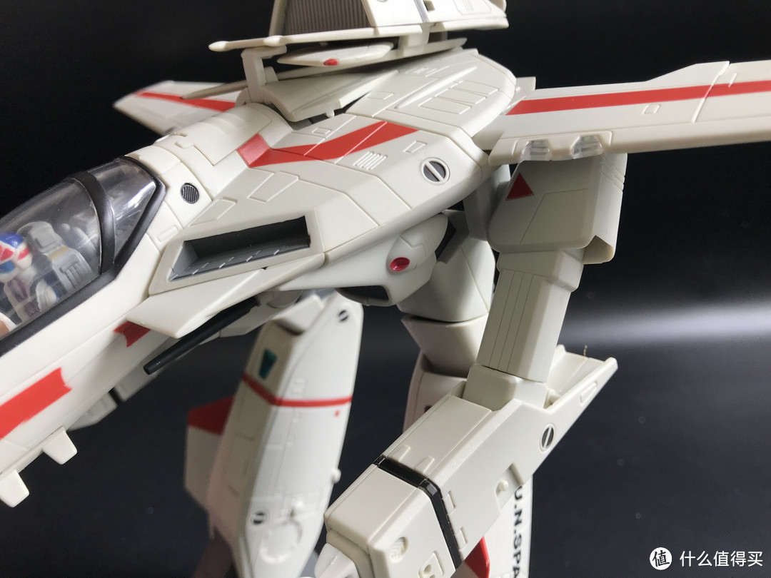 #全民分享季#Macross 太空堡垒 YAMATO 1/48 VF-1J 瑞克(一条辉) 小队长机