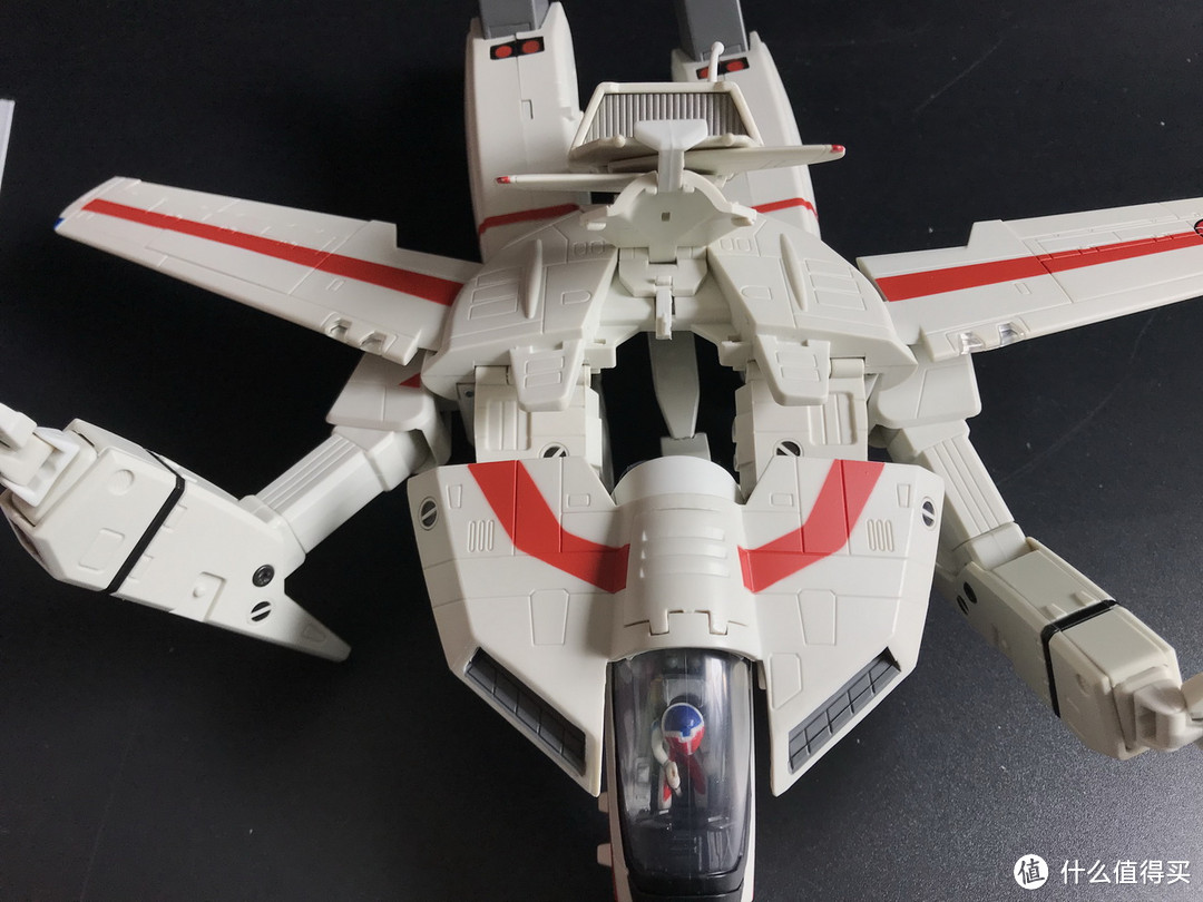 #全民分享季#Macross 太空堡垒 YAMATO 1/48 VF-1J 瑞克(一条辉) 小队长机