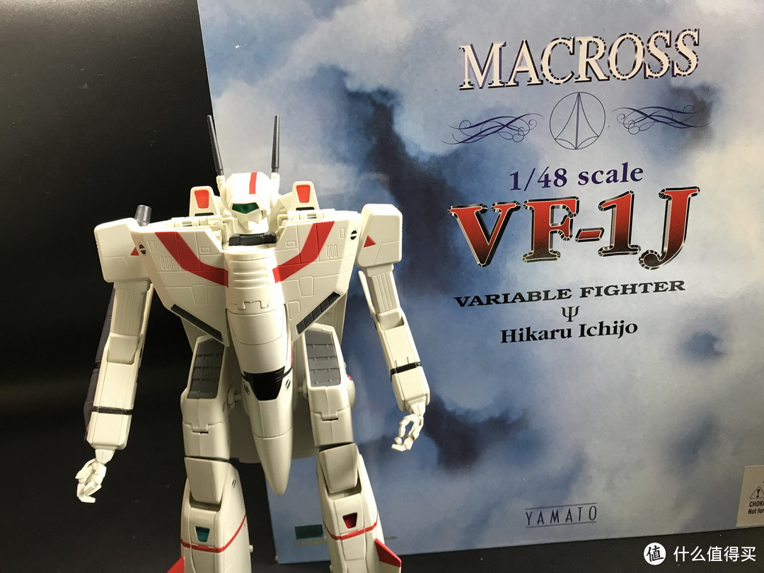 #全民分享季#Macross 太空堡垒 YAMATO 1/48 VF-1J 瑞克(一条辉) 小队长机