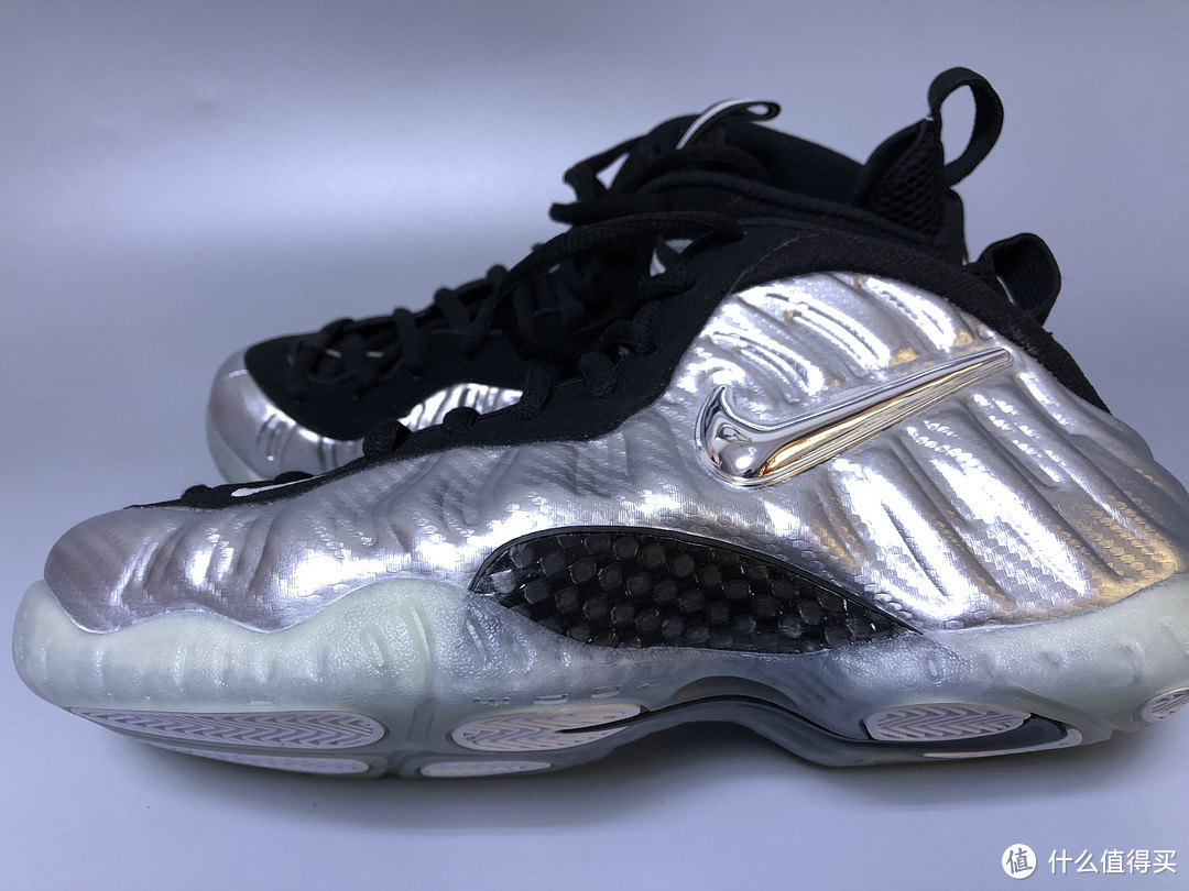 #剁主计划-苏州#惟有“银”者留其名：Nike 耐克 air foamposite pro 篮球鞋 银影侠泡晒单