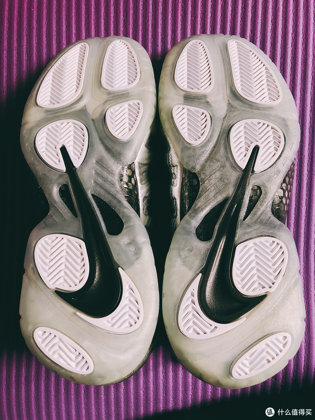 #剁主计划-苏州#惟有“银”者留其名：Nike 耐克 air foamposite pro 篮球鞋 银影侠泡晒单