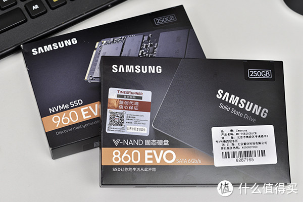 SAMSUNG 三星 860 EVO 250G 固态硬盘 开箱