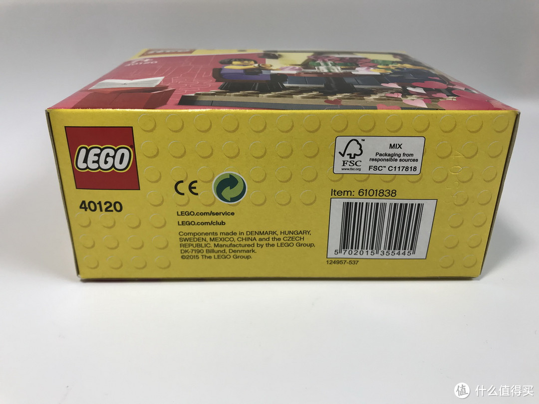 #全民分享季#LEGO 乐高 拼拼乐 求婚送礼好选择 40120 情人节的晚餐