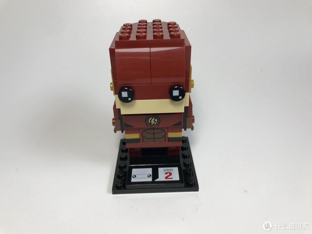 #全民分享季#LEGO 乐高 拼拼乐：萌萌的大头 41598 闪电侠