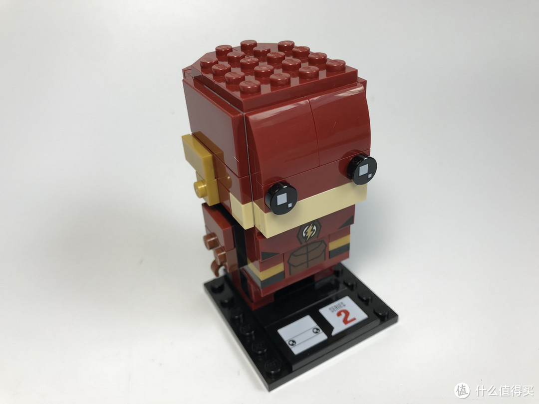 #全民分享季#LEGO 乐高 拼拼乐：萌萌的大头 41598 闪电侠