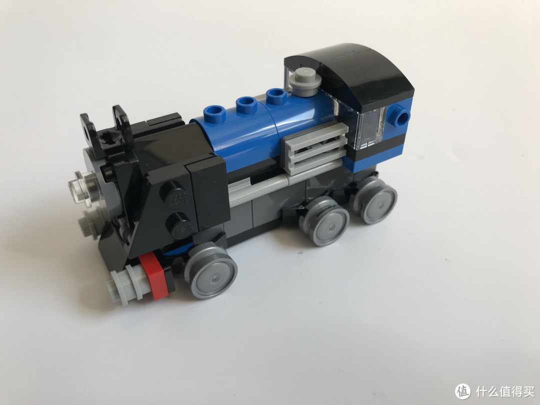 #全民分享季#LEGO 乐高 拼拼乐：创意三合一 31054 蓝色小火车 开箱