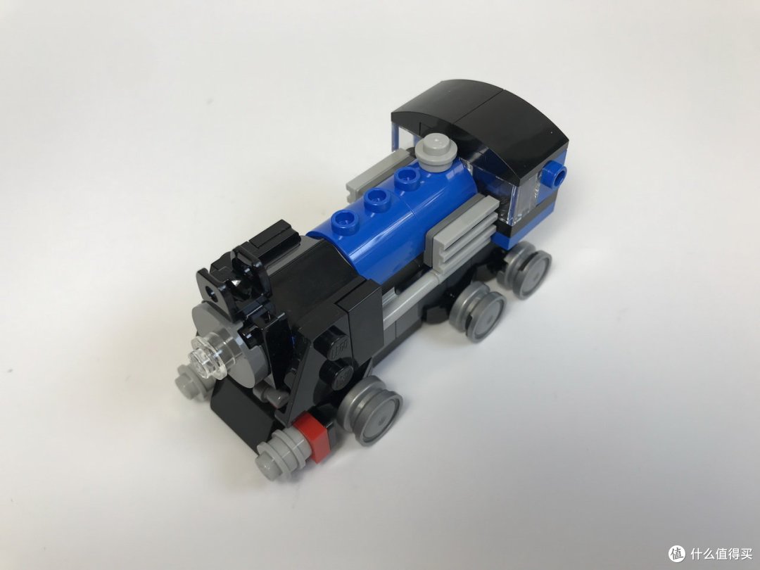 #全民分享季#LEGO 乐高 拼拼乐:创意三合一 31054 蓝色小火车 开箱