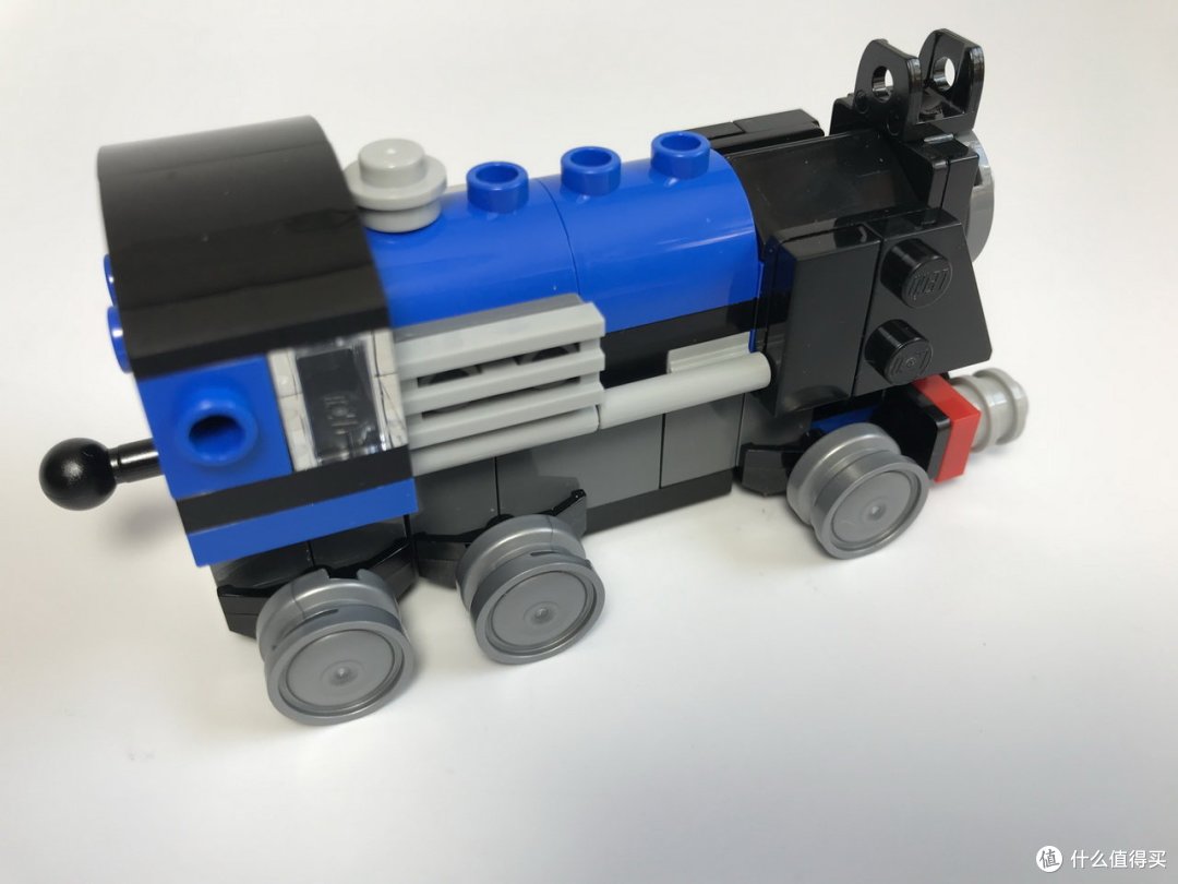 #全民分享季#LEGO 乐高 拼拼乐:创意三合一 31054 蓝色小火车 开箱