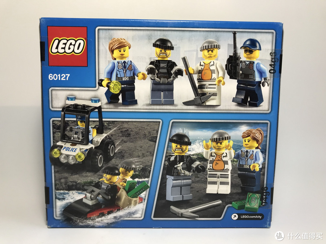 #全民分享季#LEGO 乐高 拼拼乐 城市系列 60127 逃离监狱岛入门套装