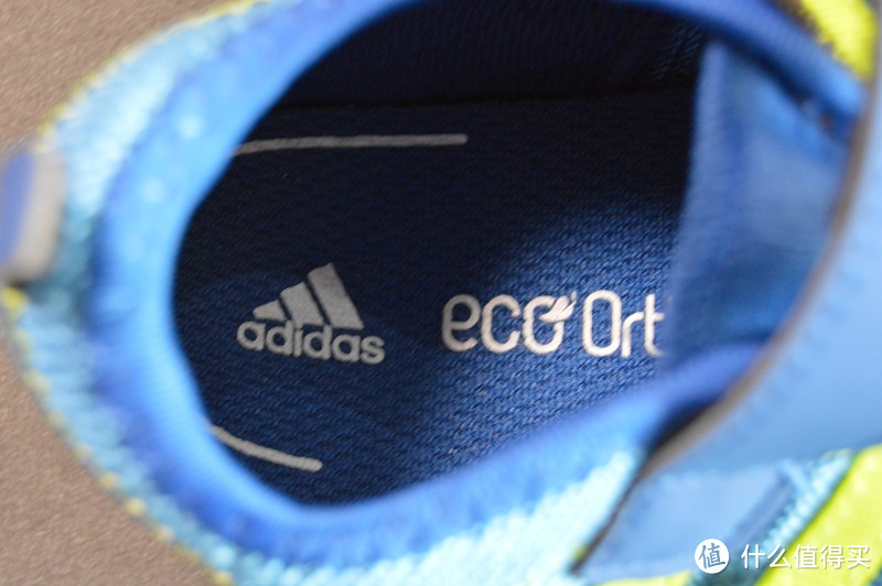 #全民分享季#adidas 阿迪达斯 户外童鞋 蓝AF3913 试穿体验