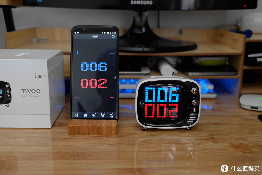 能玩又能听的Divoom Tivoo像素蓝牙音箱评测