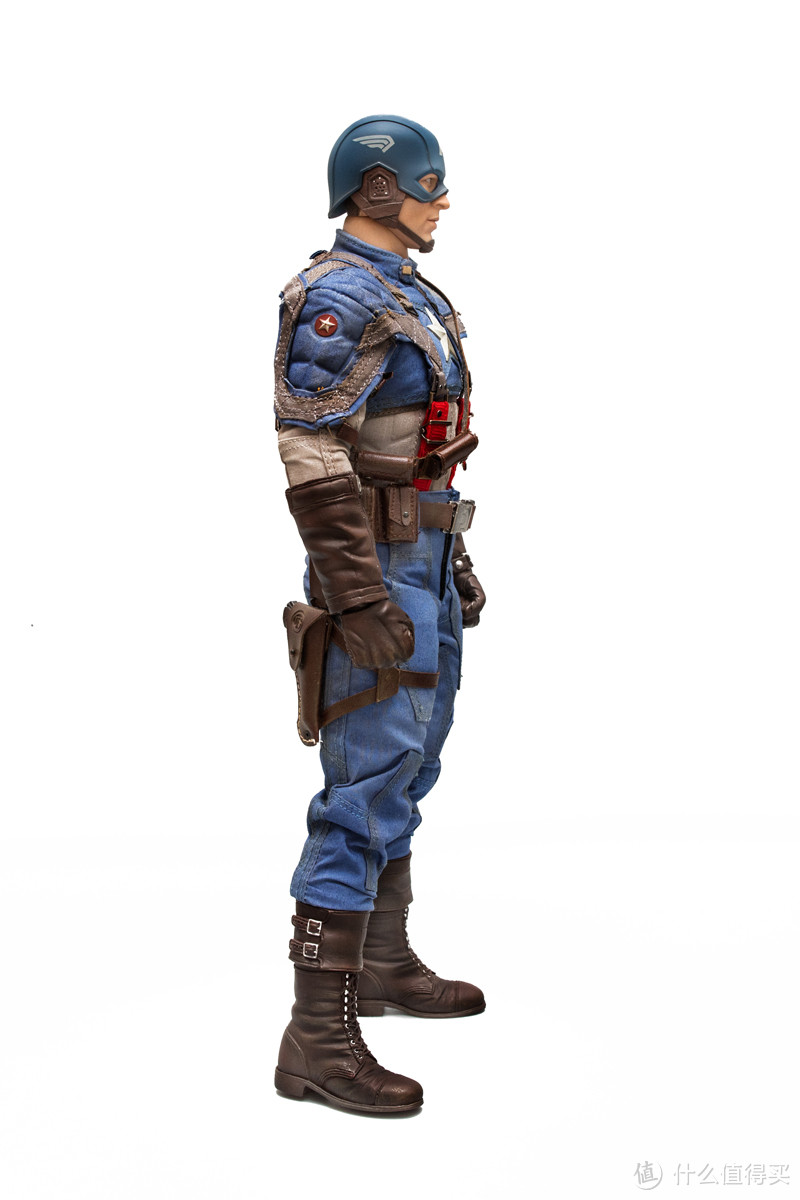 #全民分享季##本站首晒#最完美的英雄：Hot Toys MMS156 美国队长 1/6可动人偶