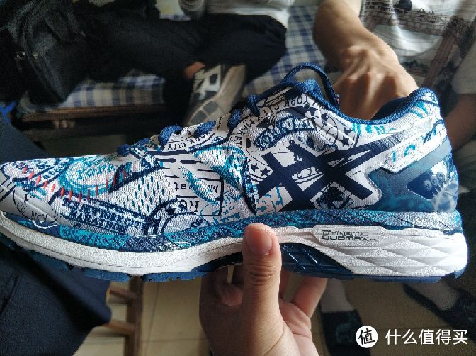 #原创新人#ASICS 亚瑟士 Kayano23 涂鸦配色 跑鞋 开箱简评对比