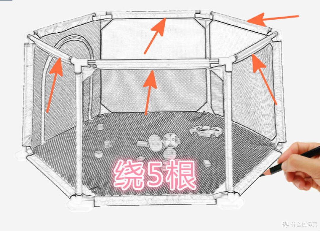 #全民分享季#嘟嘟玩具系列の游戏围栏