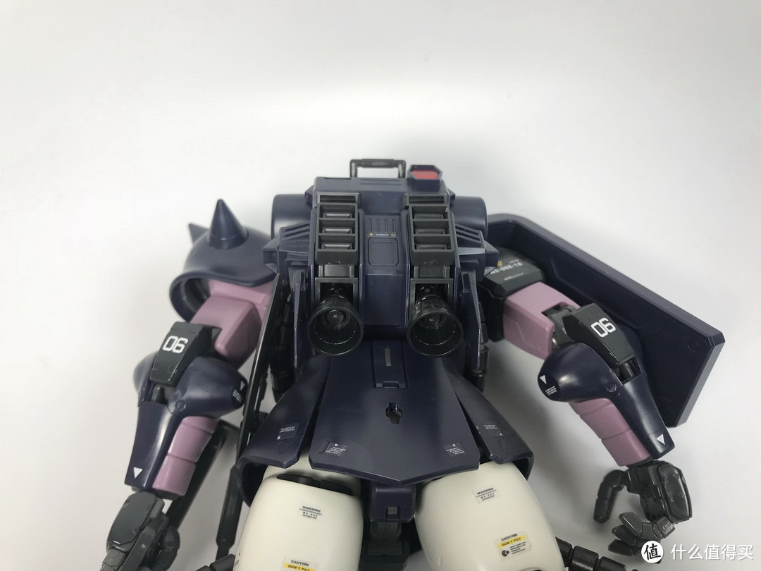 #全民分享季#剁主计划-北京#万代 BANDAI 高达 MG 黑色三连星 MS-06R-1A 扎古II