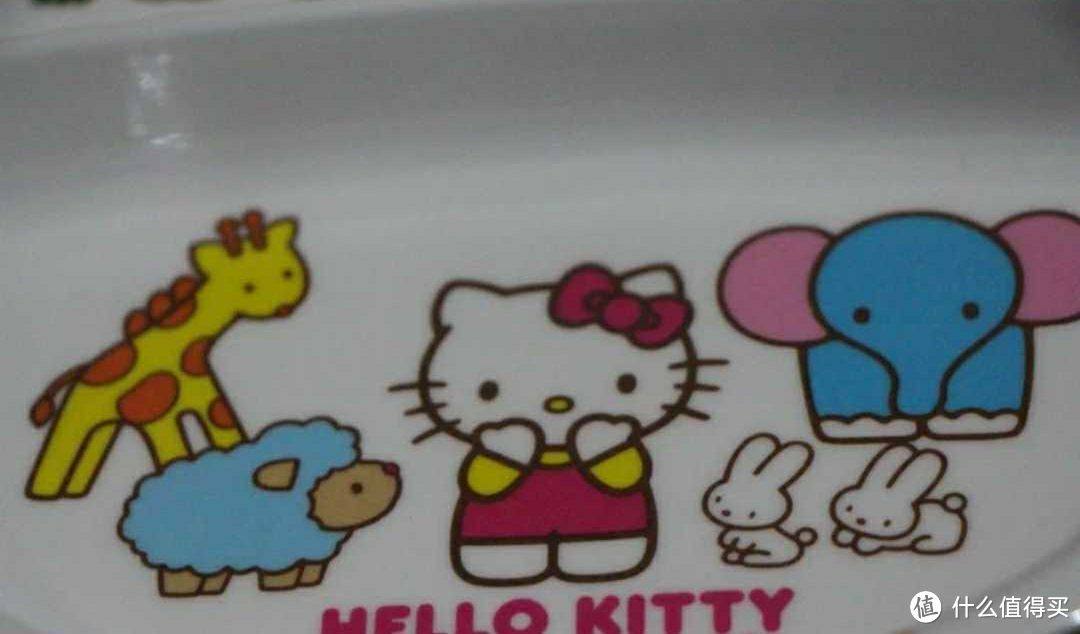 #全民分享季#集合了！宝宝的Hello Kitty餐具套装