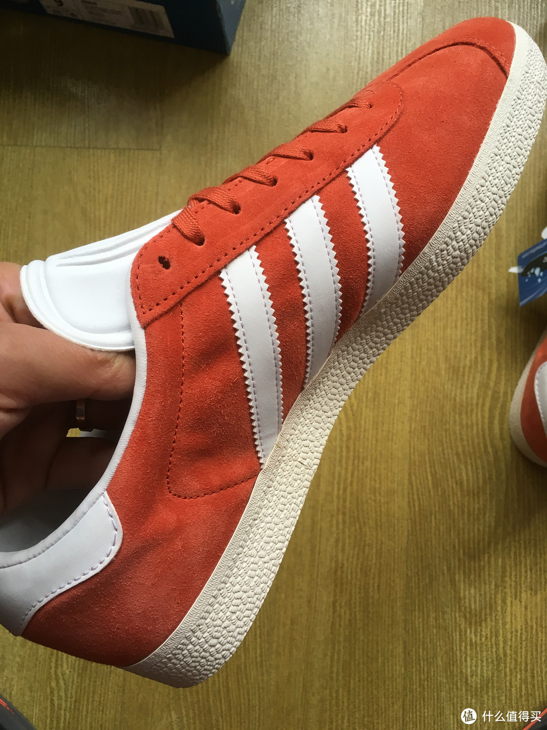 #剁主计划-青岛#原创新人#eBay首单：Adidas 阿迪达斯 gazelle 休闲运动鞋 开箱