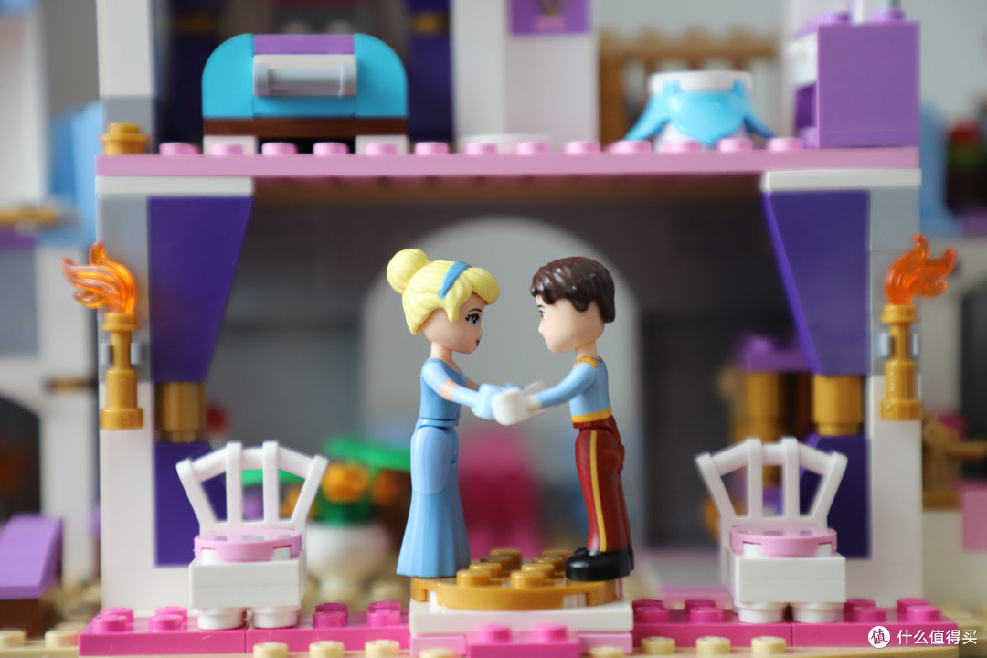 #全民分享季#LEGO 乐高 41055 灰姑娘的浪漫城堡 开箱