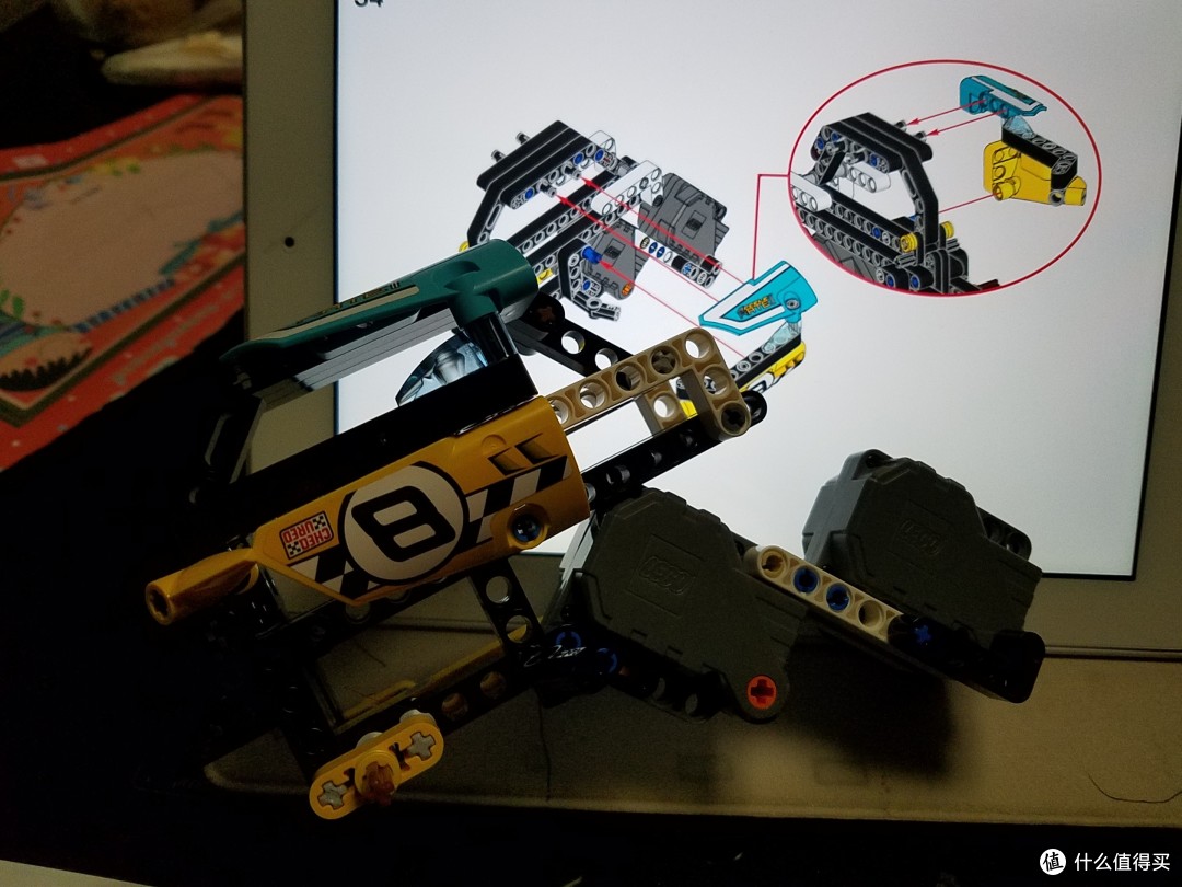 LEGO 42059特技卡车+42058特技摩托 合体回力车#剁主计划-武汉#全民分享季#