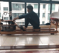 鲸锐二代智能划船机----86岁老太太也能用的家庭健身器材