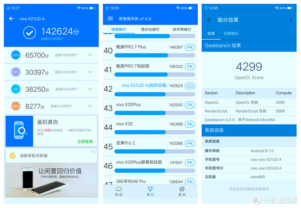 屏下指纹、红外人脸识别将成国产趋势，vivo X21屏幕指纹版手机深度客观测试