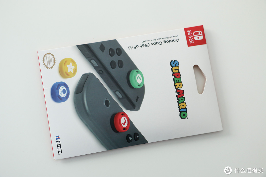 #全民分享季#分享两个任天堂官方授权Nintendo Switch实用小物件：RDS硬壳收纳包&HORI马里奥摇杆帽